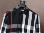 Luxury Mens Shirts Burberry Cotton Check Shirt 1612 - Image 7
