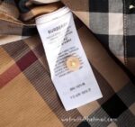 Designer Mens Clothes Burberry Cotton Check Shirt E2802 - Image 3