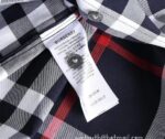 Designer Mens Clothes Burberry Cotton Check Shirt E2803 - Image 3