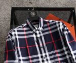 Designer Mens Clothes Burberry Cotton Check Shirt E2803 - Image 2
