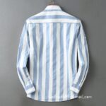 Designer Mens Clothes Hermes Cotton Check Shirt E2807 - Image 6
