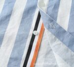Designer Mens Clothes Hermes Cotton Check Shirt E2807 - Image 2