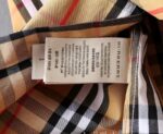 Designer Mens Cotton Shirt Burberry check shirts 1801 - Image 2