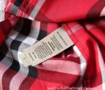 Designer Mens Cotton Shirt Burberry check shirts 1806 - Image 3