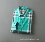 Burberry Cotton Check Shirt Mens Replica Clothing N2901 - Image 5