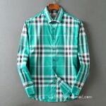 Burberry Cotton Check Shirt Mens Replica Clothing N2901