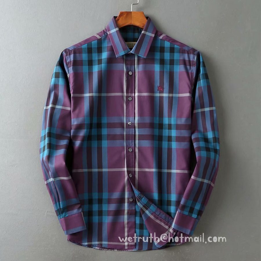 batch_2026_04_12_00_12_IMG_2179 Burberry Cotton Check Shirt Mens Replica Clothing N2902 - Image 1
