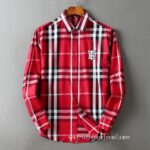 Burberry Cotton Check Shirt Mens Replica Clothing N2903
