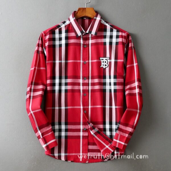 Burberry Cotton Check Shirt Mens Replica Clothing N2903