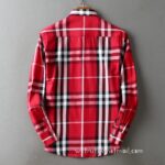 Burberry Cotton Check Shirt Mens Replica Clothing N2903 - Image 3