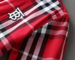 Burberry Cotton Check Shirt Mens Replica Clothing N2904 - Image 2