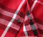 Burberry Cotton Check Shirt Mens Replica Clothing N2904 - Image 3