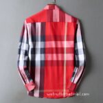 Burberry Cotton Check Shirt Mens Replica Clothing N2904 - Image 5