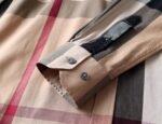 Burberry Cotton Check Shirt Mens Replica Clothing N2905 - Image 5