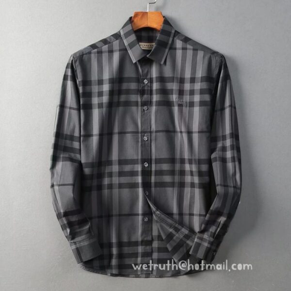 Burberry Cotton Check Shirt Mens Replica Clothing N2907