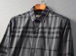 Burberry Cotton Check Shirt Mens Replica Clothing N2907 - Image 5