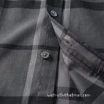 Burberry Cotton Check Shirt Mens Replica Clothing N2907 - Image 4