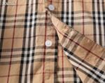 Burberry Cotton Check Shirt Mens Replica Clothing N2910 - Image 4