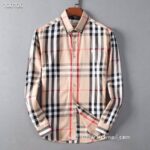 Burberry Cotton Check Shirt Mens Replica Clothing N2909