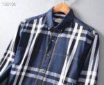 Burberry Cotton Check Shirt Mens Replica Clothing N2908 - Image 4