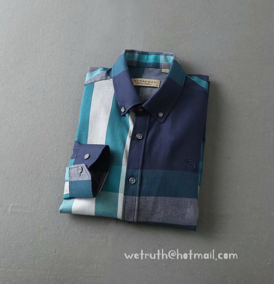 batch_2026_04_12_00_13_IMG_2304 Burberry Cotton Check Shirt Mens Replica Clothing N2917 - Image 1
