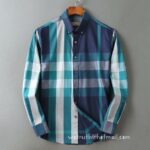 Burberry Cotton Check Shirt Mens Replica Clothing N2917 - Image 7