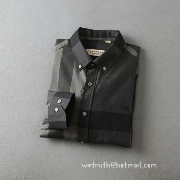 Burberry Cotton Check Shirt Mens Replica Clothing N2916
