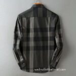 Burberry Cotton Check Shirt Mens Replica Clothing N2916 - Image 5