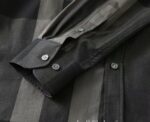 Burberry Cotton Check Shirt Mens Replica Clothing N2916 - Image 4