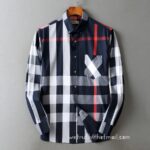 Burberry Cotton Check Shirt Mens Replica Clothing N2915