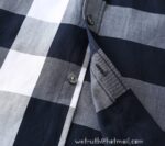 Burberry Cotton Check Shirt Mens Replica Clothing N2915 - Image 3