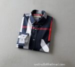 Burberry Cotton Check Shirt Mens Replica Clothing N2915 - Image 2