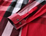 Burberry Cotton Check Shirt Mens Replica Clothing N2913 - Image 5
