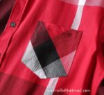 Burberry Cotton Check Shirt Mens Replica Clothing N2913 - Image 2