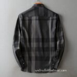 Burberry Cotton Check Shirt Mens Replica Clothing N2912 - Image 5