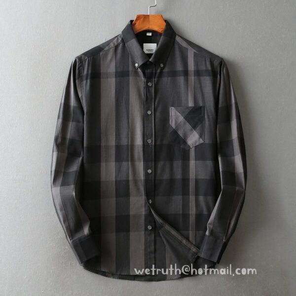 Burberry Cotton Check Shirt Mens Replica Clothing N2912