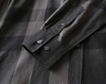 Burberry Cotton Check Shirt Mens Replica Clothing N2912 - Image 2