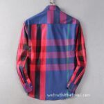 Burberry Cotton Check Shirt Mens Replica Clothing N2911 - Image 4