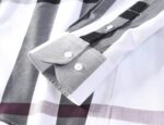 wholesale Mens Clothing Burberry check cotton shirt N2613 - Image 6