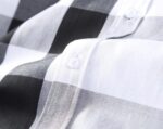 wholesale Mens Clothing Burberry check cotton shirt N2613 - Image 4
