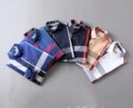 wholesale Mens Clothing Burberry check cotton shirt N2614