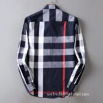 wholesale Mens Clothing Burberry check cotton shirt N2615 - Image 6