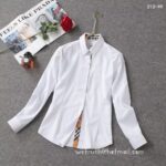 Burberry Woman Check Cotton Shirts Z2508