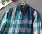Burberry Woman Check Cotton Shirts Z2507 - Image 2