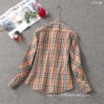 Burberry Woman Check Cotton Shirts Z2505 - Image 5