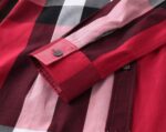 Burberry Woman Check Cotton Shirts Z2504 - Image 2