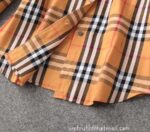 Burberry Woman Check Cotton Shirts Z2503 - Image 2