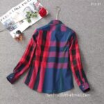 Burberry Woman Check Cotton Shirts Z2502 - Image 5