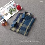 Burberry Woman Check Cotton Shirts Z2501 - Image 5