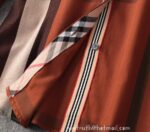 Designer Woman Clothes Burberry Woman Check Cotton Shirt S8211 - Image 5